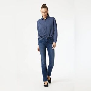 Mavi Kendra High-Rise Straight Leg Jeans 32